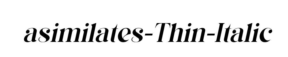 asimilates-Thin-Italic