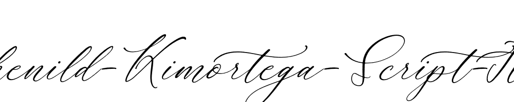 Askenild-Kimortega-Script-Italic