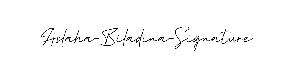 Aslaha-Biladina-Signature