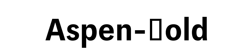 Aspen-Bold