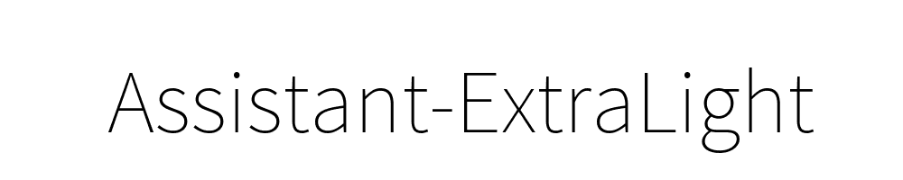 Assistant-ExtraLight