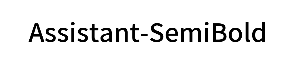 Assistant-SemiBold