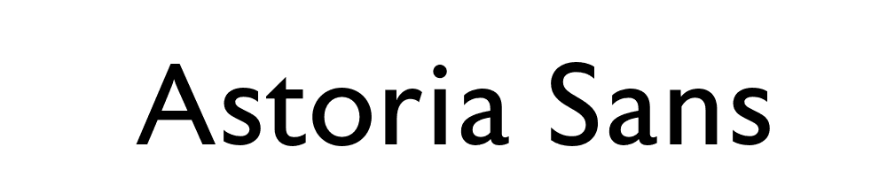 Astoria Sans