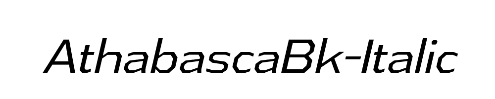 AthabascaBk-Italic