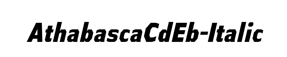 AthabascaCdEb-Italic