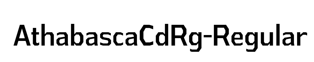 AthabascaCdRg-Regular