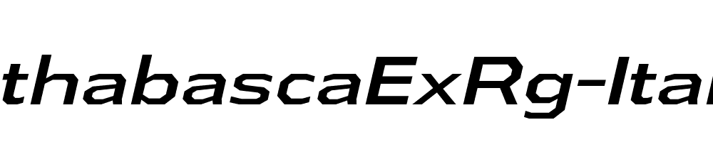 AthabascaExRg-Italic