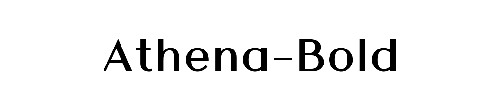 Athena-Bold