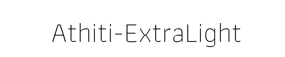 Athiti-ExtraLight