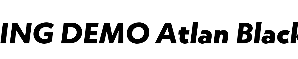 DEMO Atlan Black It Regular
