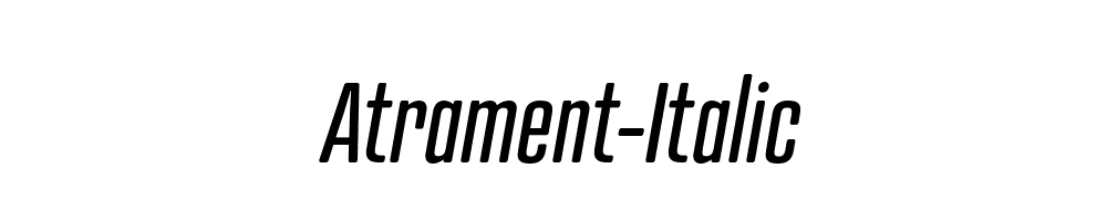 Atrament-Italic