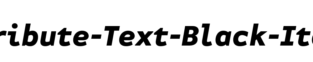 Attribute-Text-Black-Italic