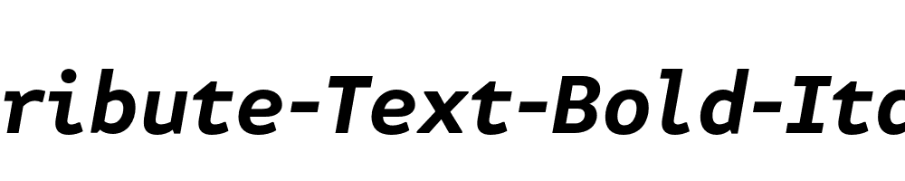 Attribute-Text-Bold-Italic