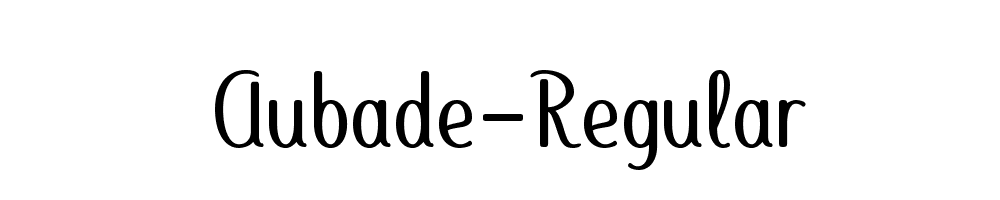 Aubade-Regular