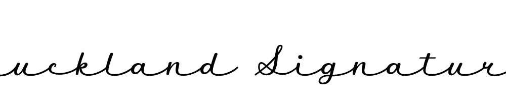 Auckland Signature