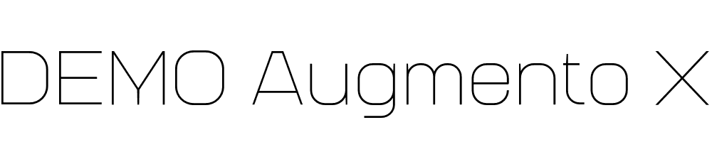  DEMO Augmento Xtd Thin Regular