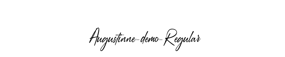 Augustinne-demo-Regular