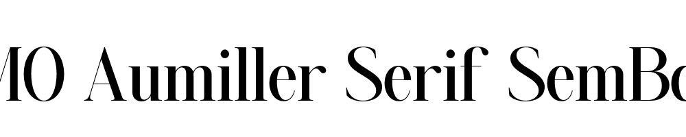 FSP DEMO Aumiller Serif SemBd Regular