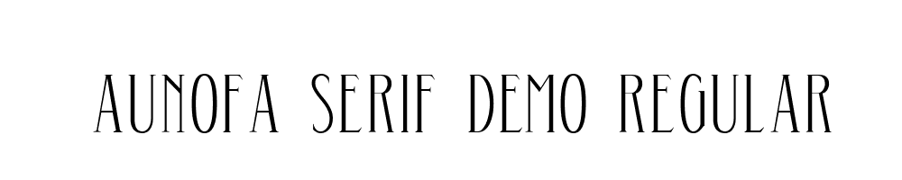 Aunofa-Serif-DEMO-Regular