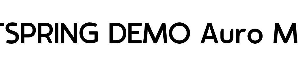  DEMO Auro Medium