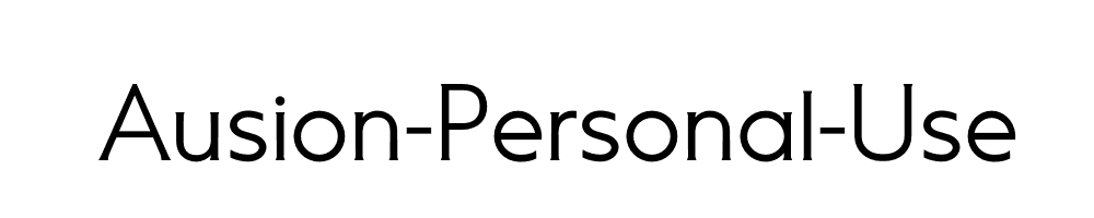 Ausion-Personal-Use