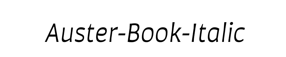 Auster-Book-Italic