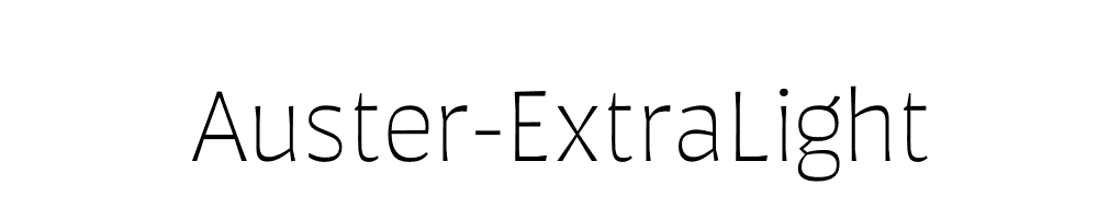 Auster-ExtraLight