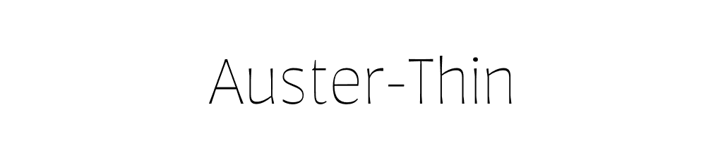 Auster-Thin