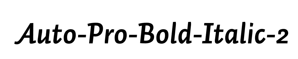 Auto-Pro-Bold-Italic-2