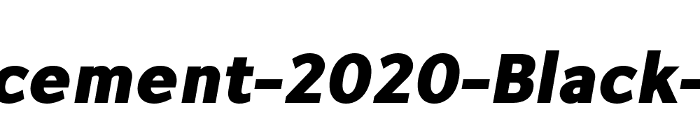 Avancement-2020-Black-Italic