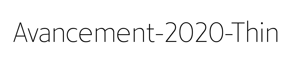 Avancement-2020-Thin