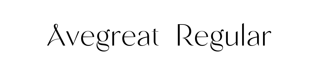 Avegreat-Regular