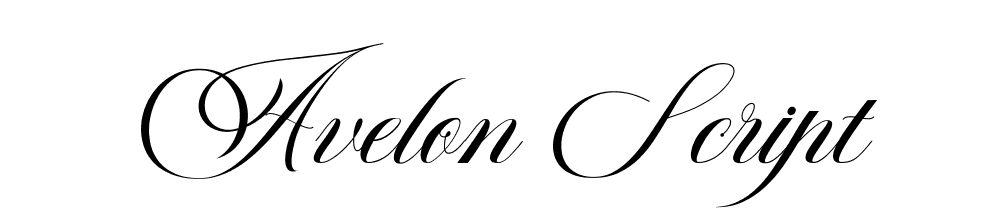 Avelon Script