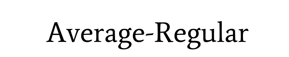 Average-Regular