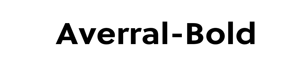 Averral-Bold