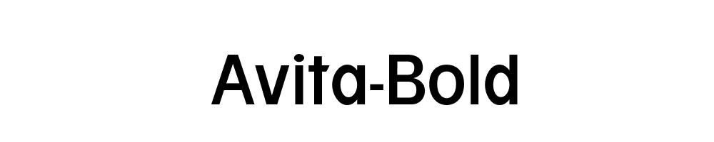 Avita-Bold