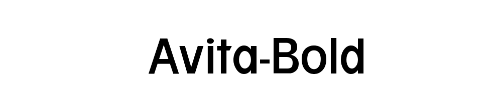 Avita-Bold