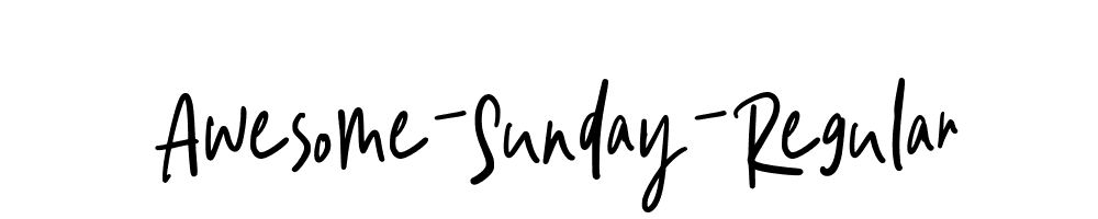 Awesome-Sunday-Regular