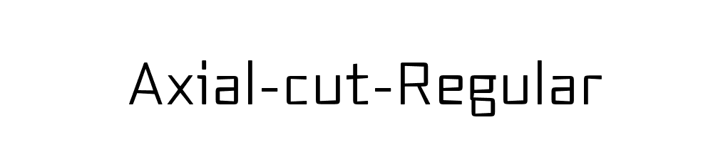 Axial-cut-Regular