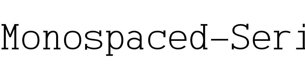 Azar Mehr Monospaced Serif Regular