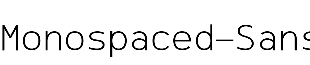 Azar Mehr Monospaced Sans Regular