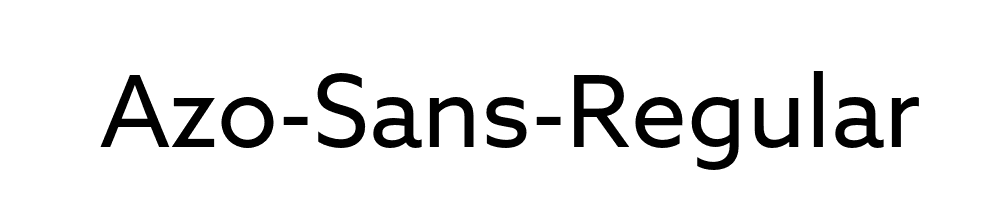 Azo-Sans-Regular