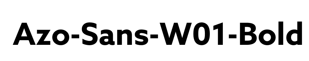 Azo-Sans-W01-Bold