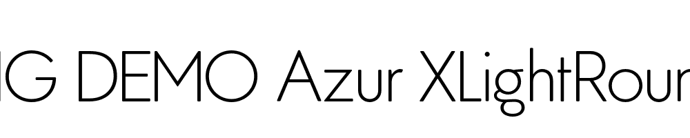  DEMO Azur XLightRounded Regular