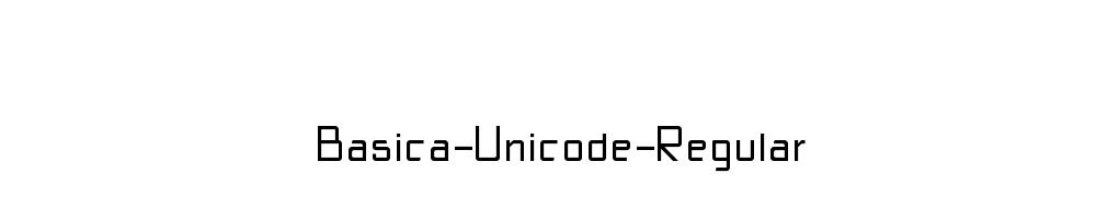 Basica-Unicode-Regular