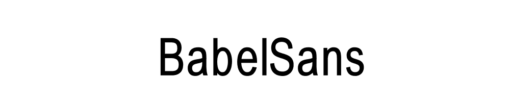 BabelSans