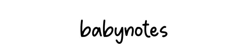 Babynotes