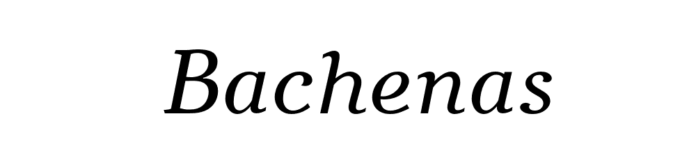 Bachenas