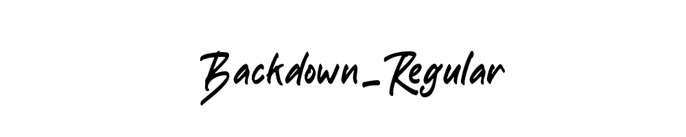 Backdown-Regular