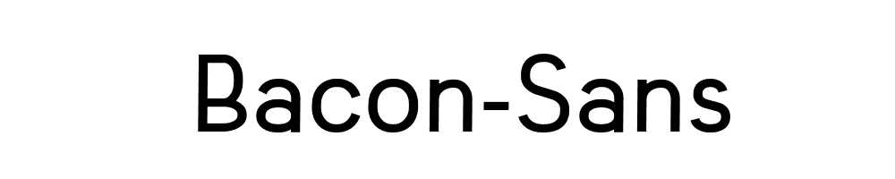 Bacon-Sans